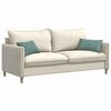 vidaXL Coussins de canap&eacute; 2 pcs Vert Mer 50 x 30 cm
