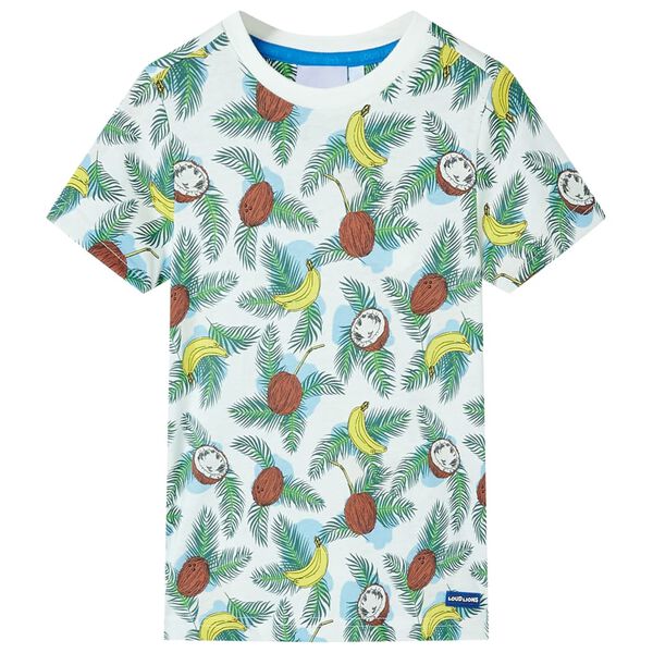 T-shirt pour enfants avec manches courtes multicolore 140