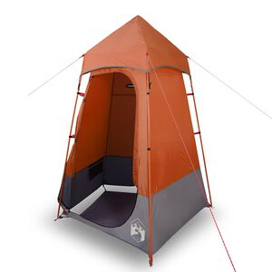 vidaXL Tente de toilette orange imperm&eacute;able