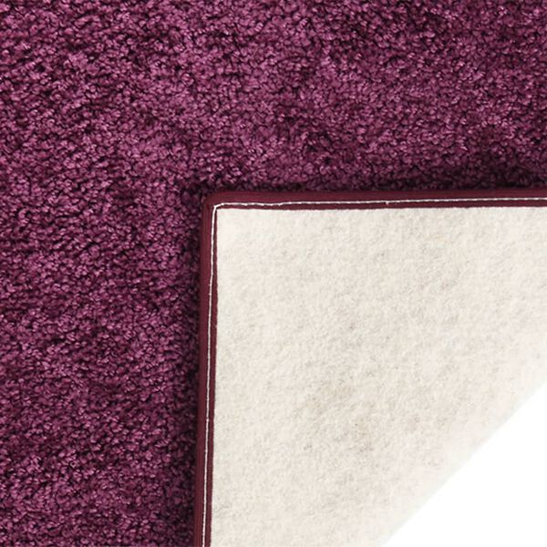 vidaXL Tapis &agrave; poils souples antid&eacute;rapant 67x180 cm Violet