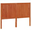 vidaXL T&ecirc;te de lit cire marron 150 cm bois massif de pin