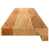 vidaXL Appuis de fen&ecirc;tre 2 pcs marron clair bois de ch&ecirc;ne massif