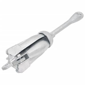vidaXL Ancre pliante argent&eacute; 1,5 kg fer mall&eacute;able