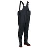 vidaXL Cuissardes avec bottes noir taille 46