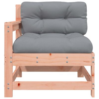 vidaXL Chaise de jardin avec coussins bois massif douglas