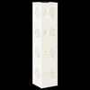 vidaXL Lumi&egrave;re de chemin LED solaire 2 pcs Blanc Acier lamin&eacute; &agrave; froid