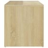vidaXL Table d'appoint chêne sonoma 59x36x38 cm bois d'ingénierie