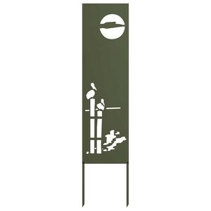 vidaXL &Eacute;cran de confidentialit&eacute; de jardin Vert olive 32 x 140 cm