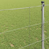 vidaXL Cl&ocirc;ture de prairie Argent&eacute; 50 x 1,2 m Acier galvanis&eacute;
