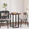 vidaXL Plateau de table Ch&ecirc;ne marron 70 x 70 x 1,5 cm