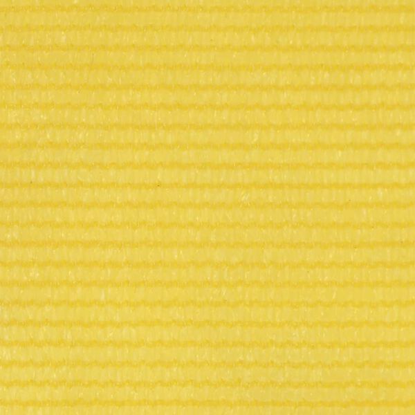 vidaXL &Eacute;cran de balcon Jaune 120x600 cm PEHD