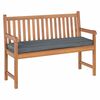 vidaXL Coussin pour banc de palette Anthracite 140 x 40 x 8 cm