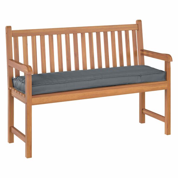 vidaXL Coussin pour banc de palette Anthracite 140 x 40 x 8 cm