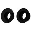 vidaXL Bouchons de table de football 10 pcs Blanc 3 x 3 x 2 cm HIPS