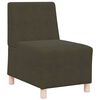vidaXL Unit&eacute; de Sofa Modulaire Sans Accoudoirs 3 pcs Vert
