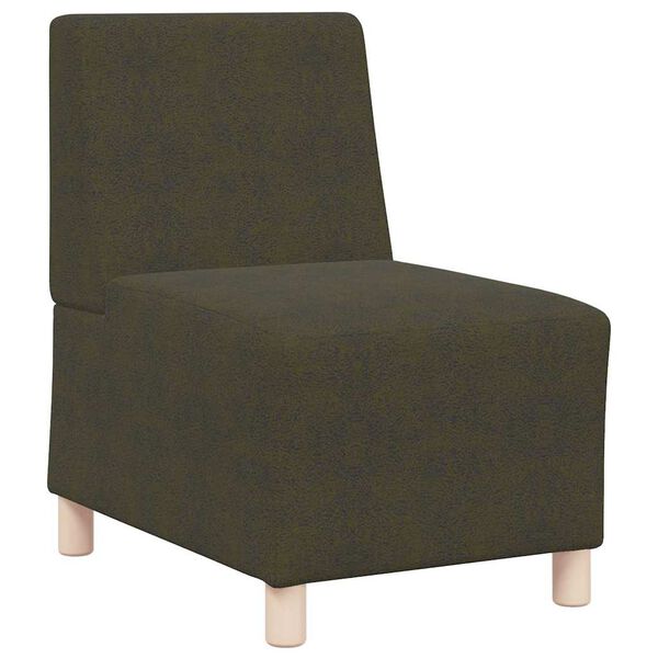vidaXL Unit&eacute; de Sofa Modulaire Sans Accoudoirs 3 pcs Vert