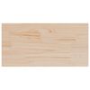 vidaXL Dessus de table 2 pcs 60x30x1,7cm rectangulaire bois pin massif