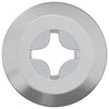 vidaXL Ecrou de verrouillage 12 pcs Nickel M6 x 15 mm Acier