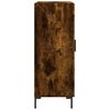 vidaXL Buffet ch&ecirc;ne fum&eacute; 69,5x34x90 cm bois d'ing&eacute;nierie