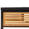 vidaXL Salon de jardin avec coussins 12 pcs bois massif d'acacia