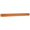 vidaXL Lit sur&eacute;lev&eacute; de jardin rouill&eacute; 600x80x45 cm acier corten