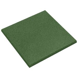 vidaXL Dalles de Protection Anti-Chute 24 pi&egrave;ces Vert 50 x 50 cm