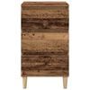 vidaXL Cabinet de chevet Bois ancien 40 x 35 x 70 cm Bois d'ing&eacute;nierie