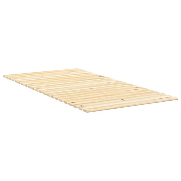 vidaXL Lattes de lit 100x200 cm bois de pin massif