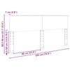 vidaXL T&ecirc;te de lit Ch&ecirc;ne fum&eacute; 200 cm Bois d'ing&eacute;nierie