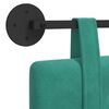 vidaXL T&ecirc;te de lit suspendue Turquoise 90 x 55 x 5 cm Velours