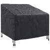 vidaXL Housse de chaise de jardin 90 x 90 x 50 / 75 cm Tissu Oxford 600D