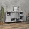 vidaXL Buffets 2 pcs gris béton 60x35x70 cm bois d'ingénierie