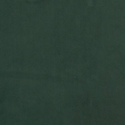 vidaXL Matelas de lit à ressorts ensachés vert foncé 120x190x20 cm