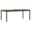 vidaXL Table de salle &agrave; manger / Table de repas Bois d'ing&eacute;nierie