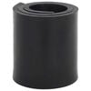 vidaXL Bordure en caoutchouc de chasse-neige noir 100x15x1 cm