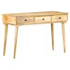 vidaXL Table console 120x50x78 cm Bois de manguier massif