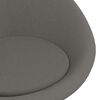 vidaXL Chaises &agrave; manger lot de 6 gris fonc&eacute; velours