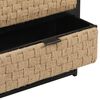 vidaXL Table de chevet 40x30x50 cm Bois de manguier massif