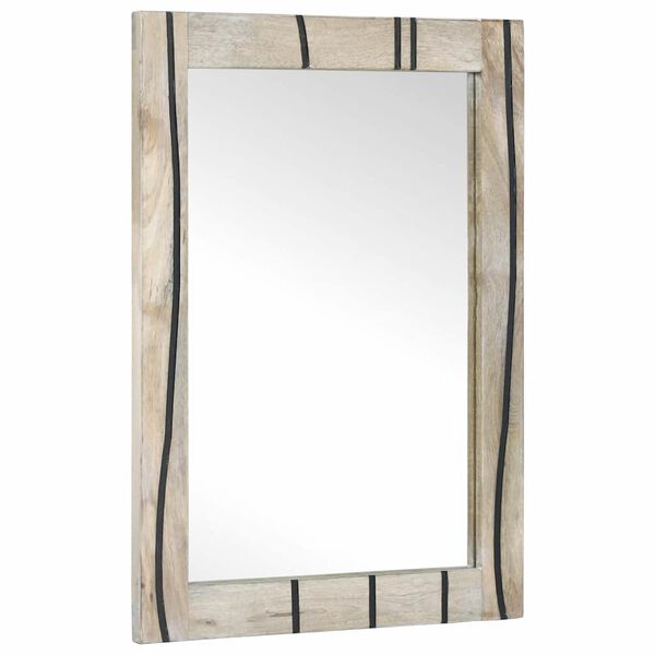 vidaXL Ensemble de mobilier de salle de bain avec &eacute;tag&egrave;re 2 pcs Blanc
