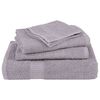 vidaXL Serviettes FROGN 4 pcs gris 100x200 cm 360 g/m&sup2;
