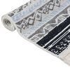 vidaXL Tapis Rose et aqua 80x150 cm Coton