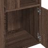 vidaXL Biblioth&egrave;que ch&ecirc;ne marron 40x36x189 cm bois d'ing&eacute;nierie
