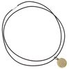 vidaXL Corde en Cuir Marron fonc&eacute; &Oslash;1 mm x 10 m Cuir