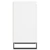 vidaXL Buffets 2 pcs blanc 40x35x70 cm bois d&rsquo;ing&eacute;nierie