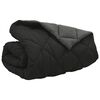 vidaXL Duvet d'hiver Noir et anthracite 240 x 200 cm Microfibre