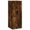 vidaXL Armoire murale ch&ecirc;ne fum&eacute; 34,5x34x90 cm