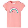 T-shirt pour enfants corail clair 92