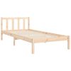 vidaXL Cadre de lit sans matelas 100x200 cm bois massif de pin