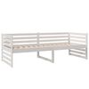 vidaXL Lit de jour sans matelas blanc 80x200 cm bois de pin massif