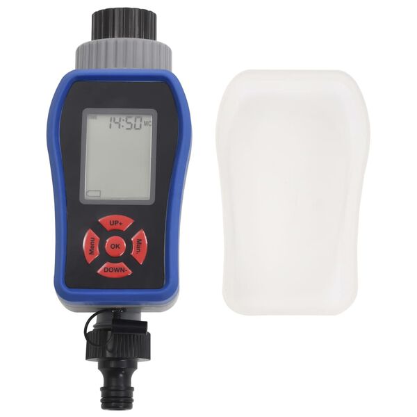 vidaXL Minuterie d'arrosage num&eacute;rique avec sortie et capteur de pluie